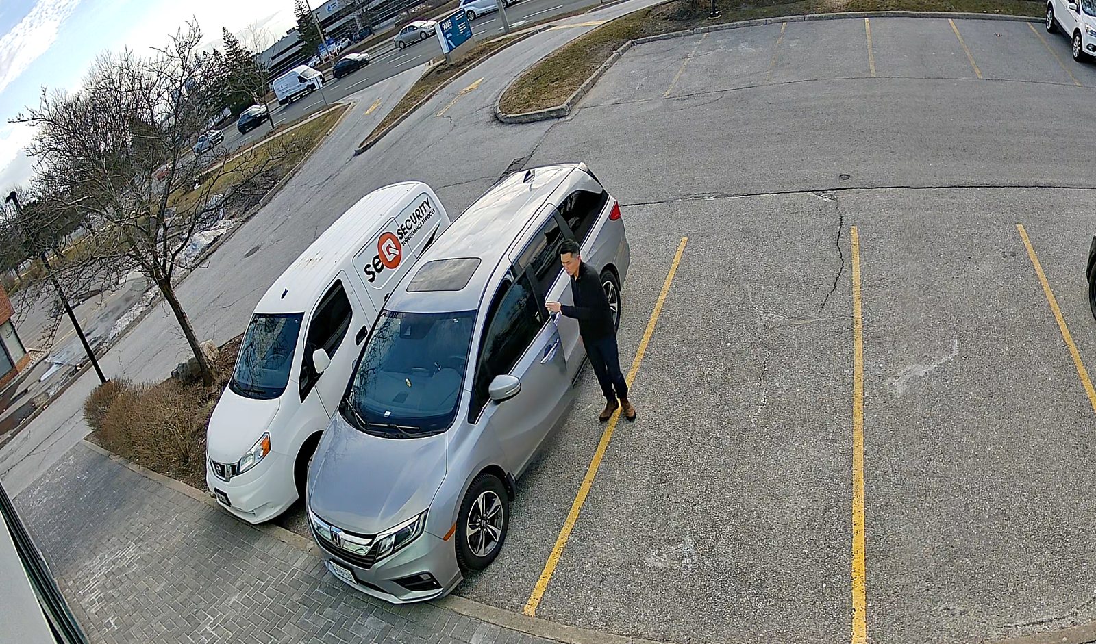 Person journey - parking lot